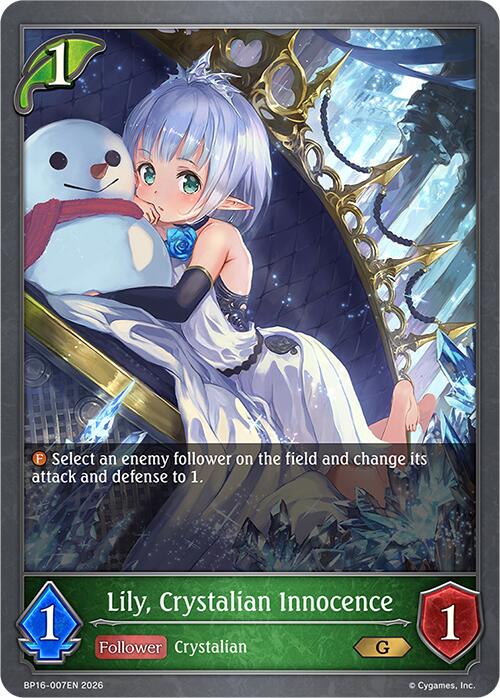 Lily, Crystalian Innocence