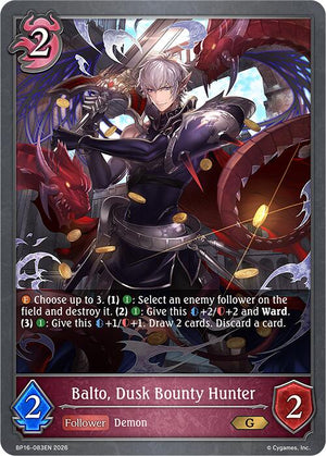 Balto, Dusk Bounty Hunter