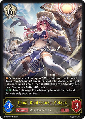 Rana, Dual Cannon Abbess
