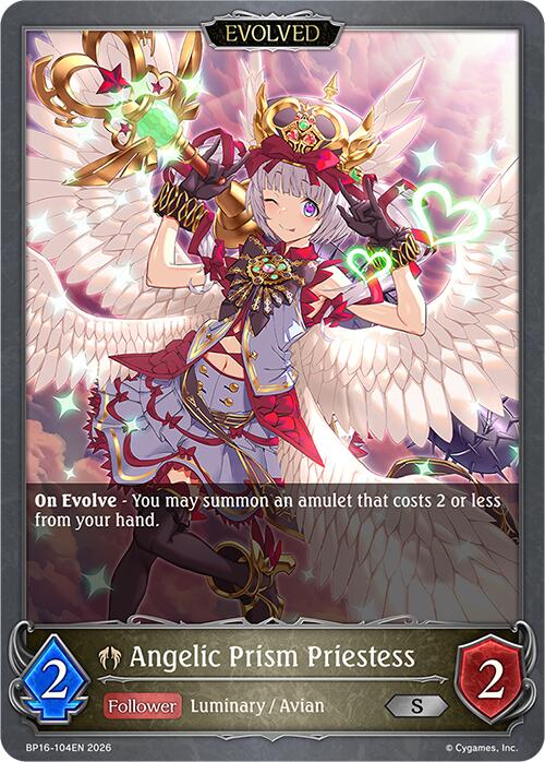 Angelic Prism Priestess (Evolved)