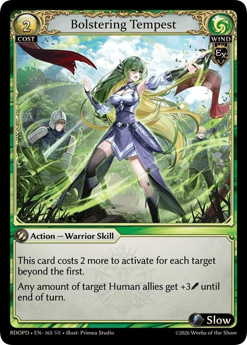 Bolstering Tempest