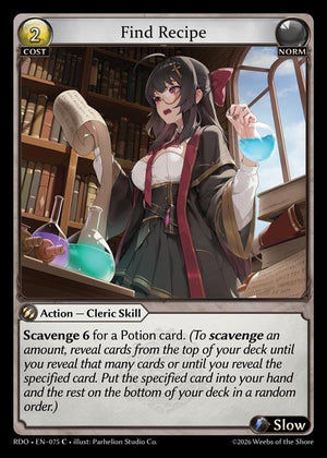 Find Recipe