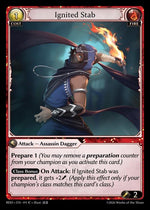 Ignited Stab