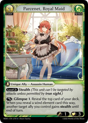 Parcenet, Royal Maid