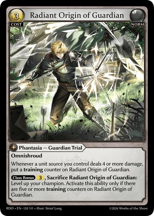 Radiant Origin of Guardian