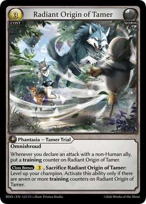 Radiant Origin of Tamer