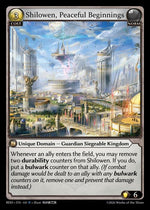 Shilowen, Peaceful Beginnings