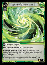 Spirit of Serene Wind