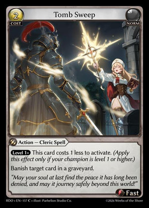 Tomb Sweep