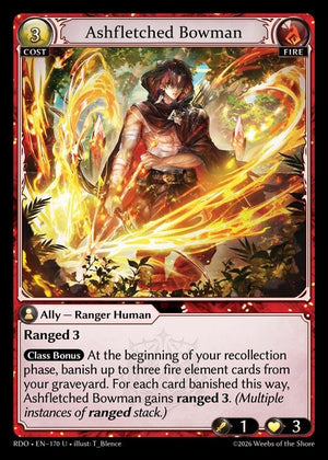 Ashfletched Bowman (Curio Foil)