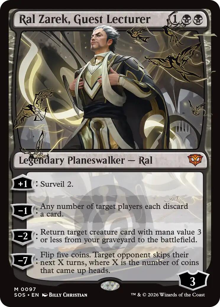 Ral Zarek, Guest Lecturer