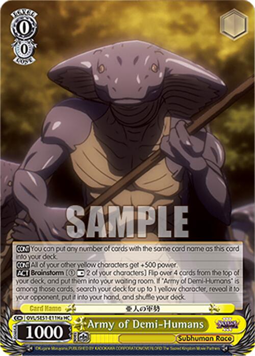 Army of Demi-Humans (A) (HC)