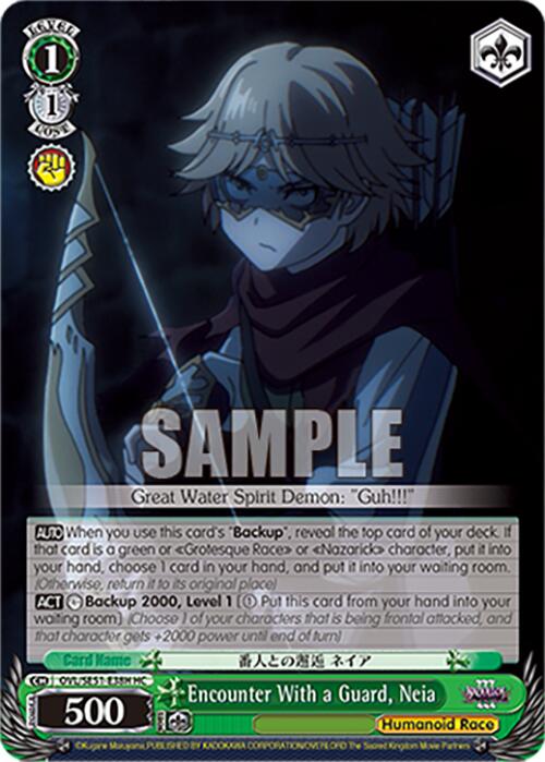 Encounter With a Guard, Neia (HC)