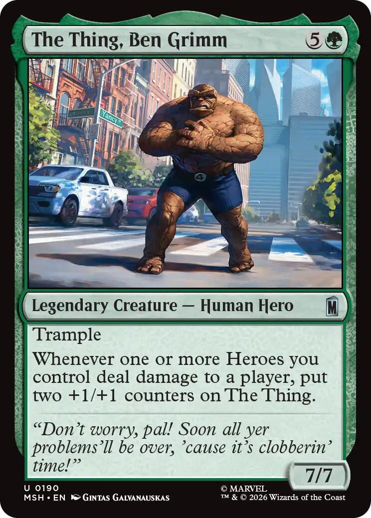 The Thing, Ben Grimm