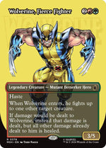 Wolverine, Fierce Fighter (Borderless)