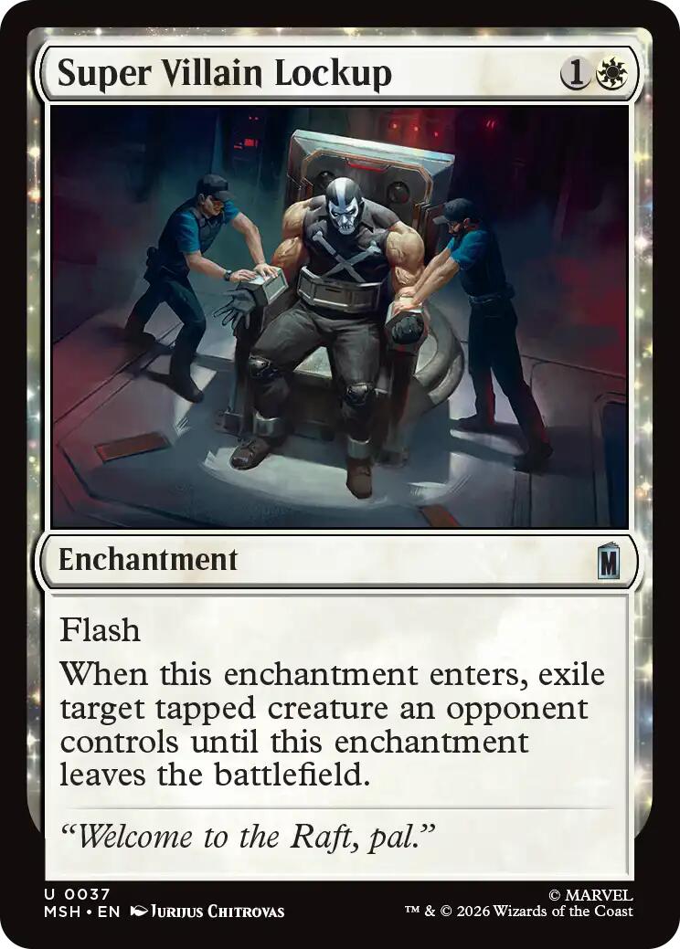 Super Villain Lockup