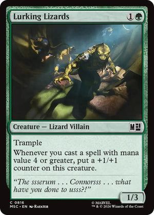 Lurking Lizards
