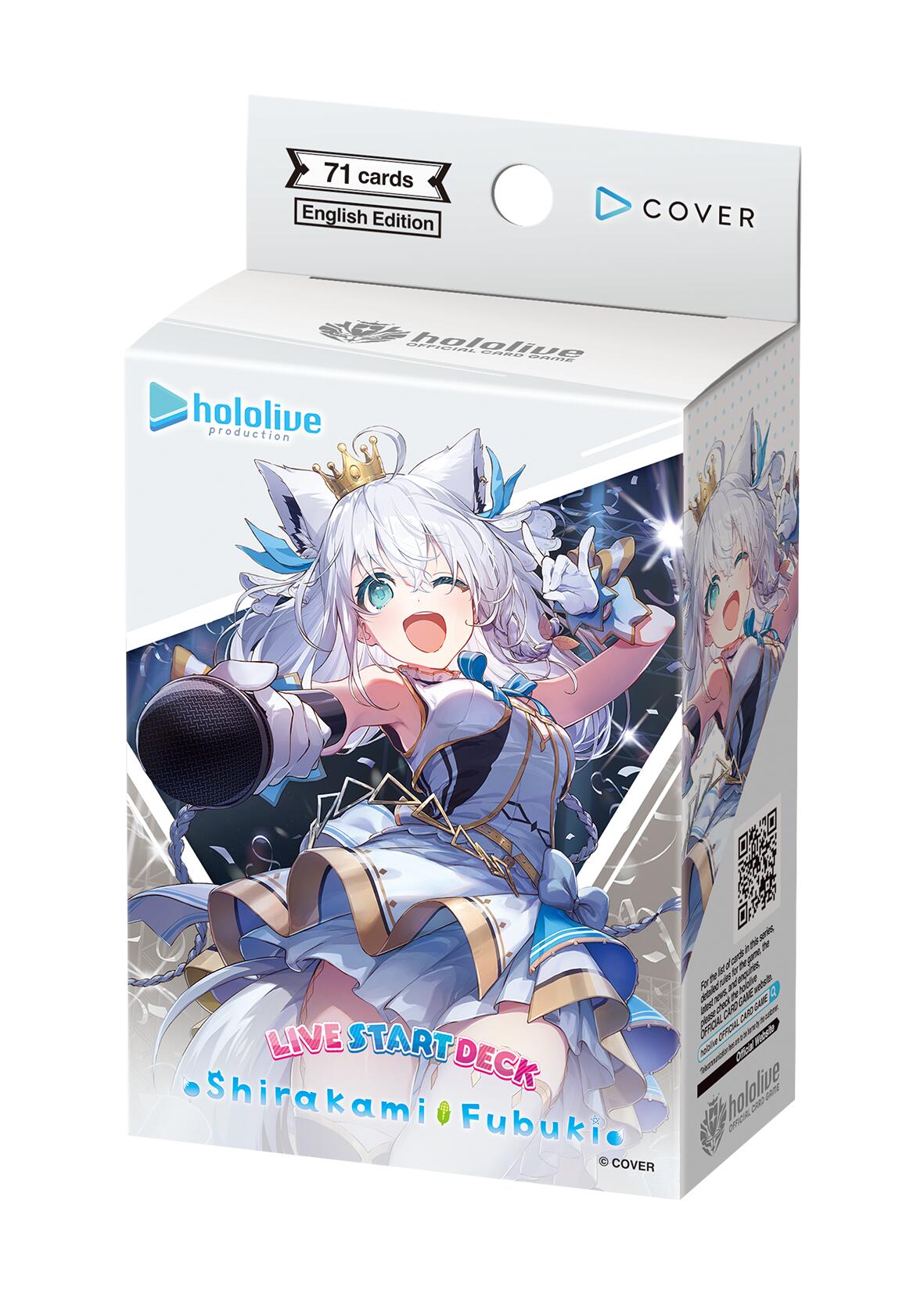 Live Start Deck: Shirakami Fubuki