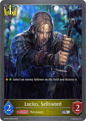 Lucius, Sellsword