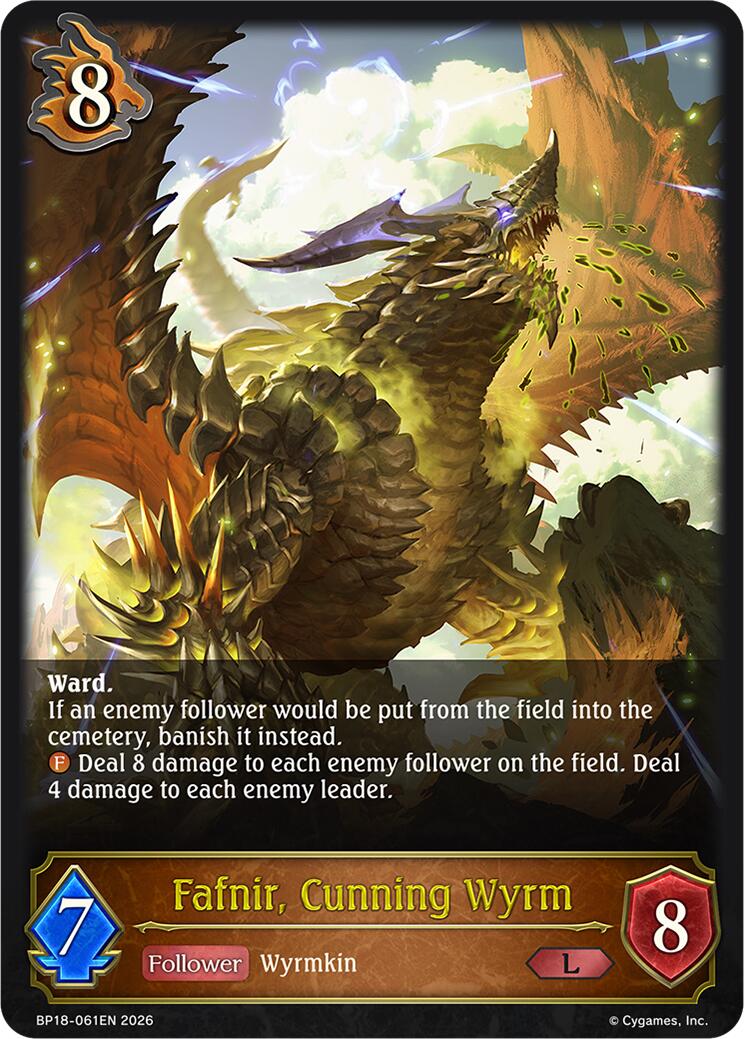 Fafnir, Cunning Wyrm