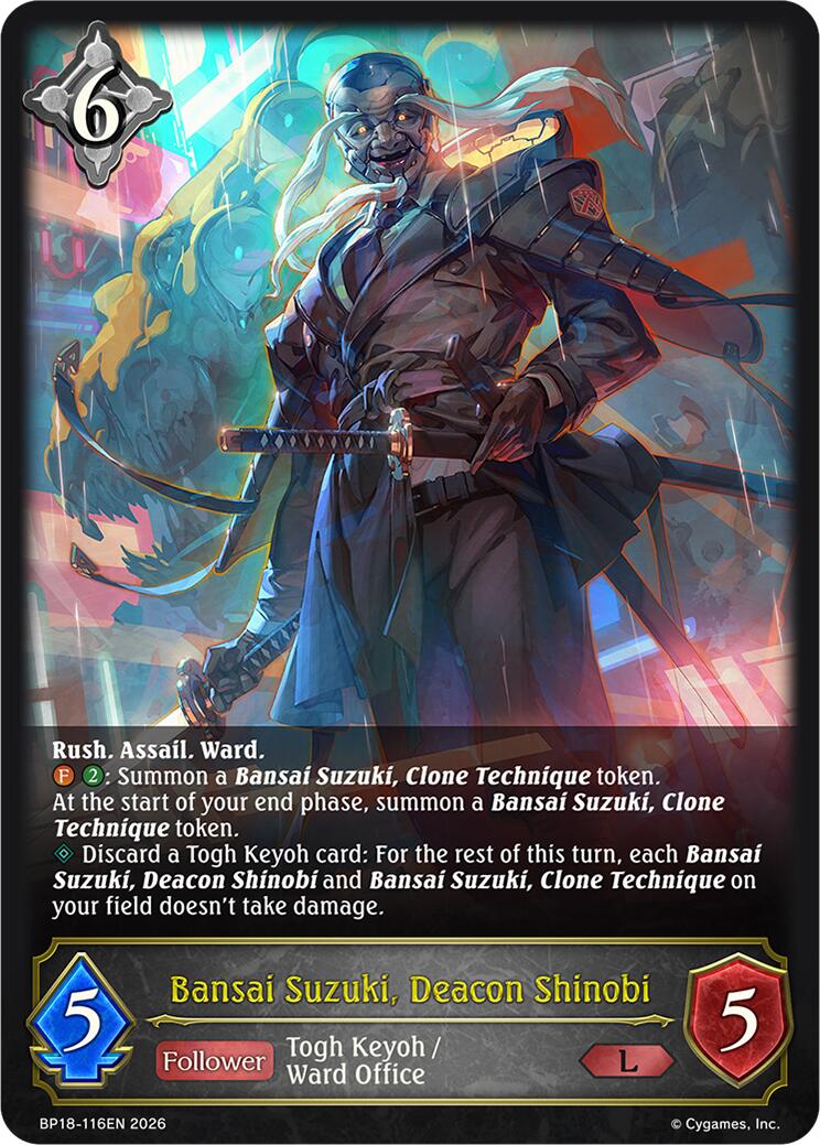 Bansai Suzuki, Deacon Shinobi