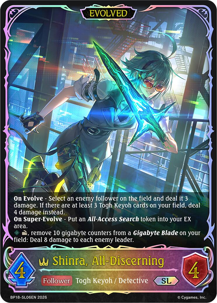 Shinra, All-Discerning (Evolved) (SL)