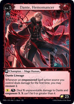 Dante, Hemomancer