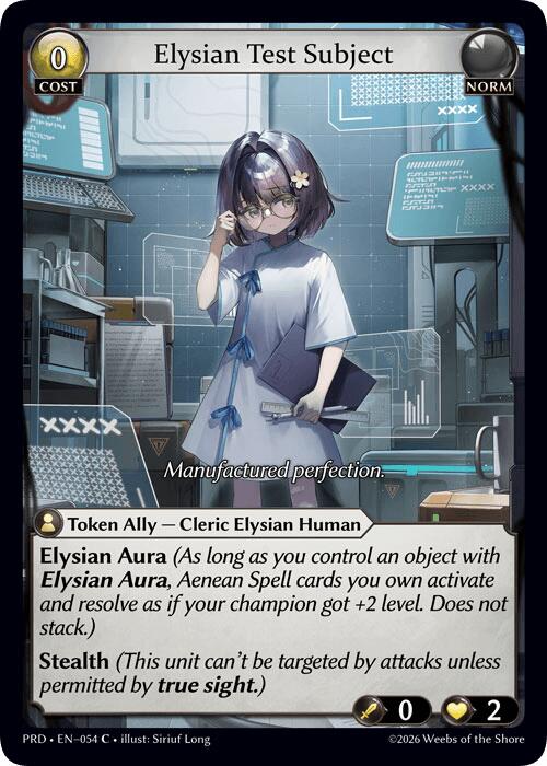 Elysian Test Subject
