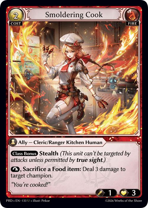 Smoldering Cook