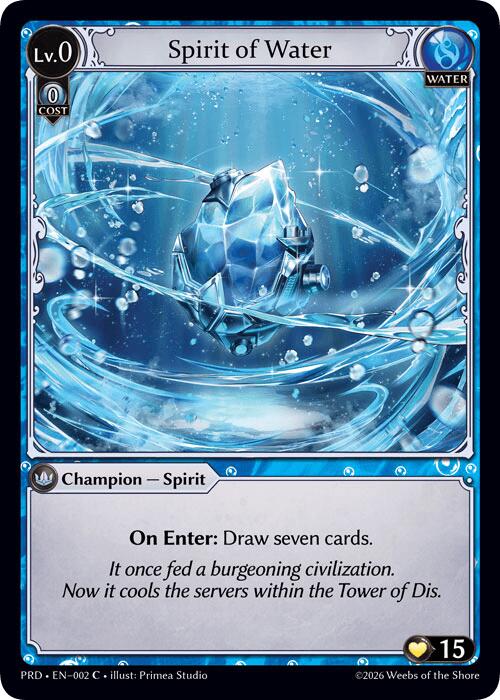 Spirit of Water