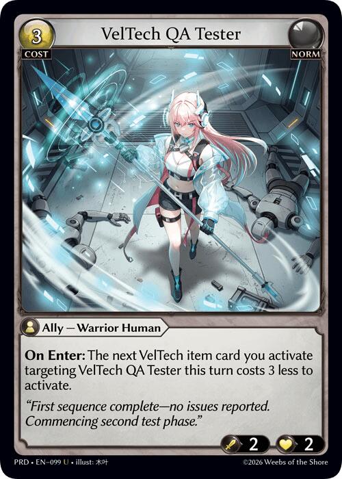 VelTech QA Tester