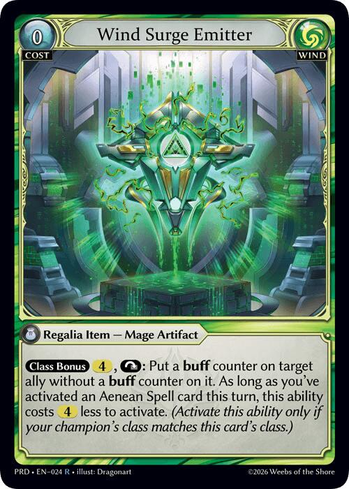 Wind Surge Emitter