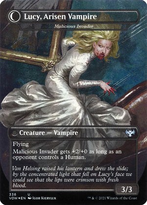 Lucy Westenra - Innocent Traveler (Back)