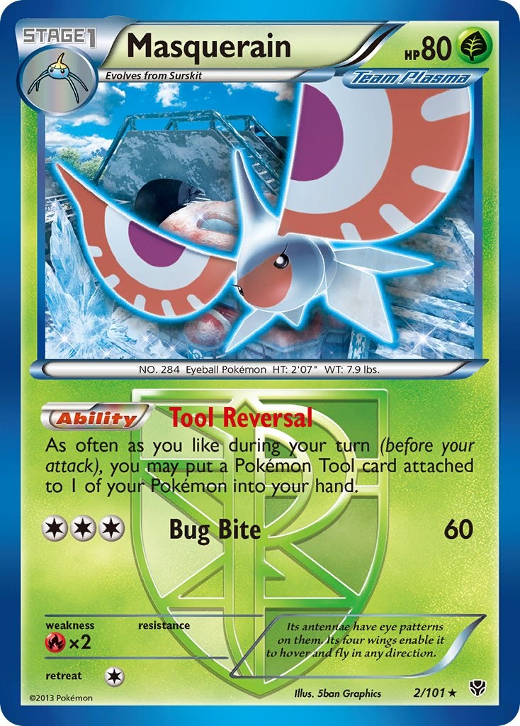 Masquerain (Team Plasma)