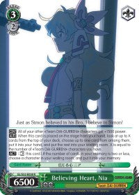 Believing Heart, Nia (GL/S52-E038) [Gurren Lagann]