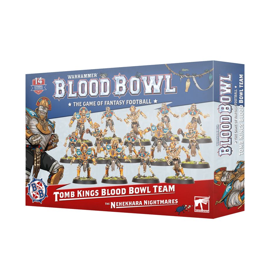 Tomb Kings Blood Bowl Team: The Nehekhara Nightmares