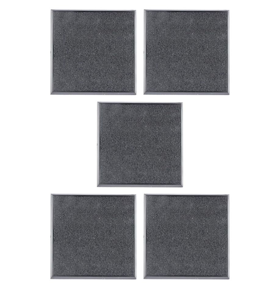 50 x 50mm Square Bases 5 Pack