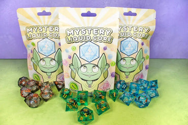 Mystery Liquid Core Dice Set