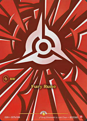 Fury Rune [OPP - 007b/298]