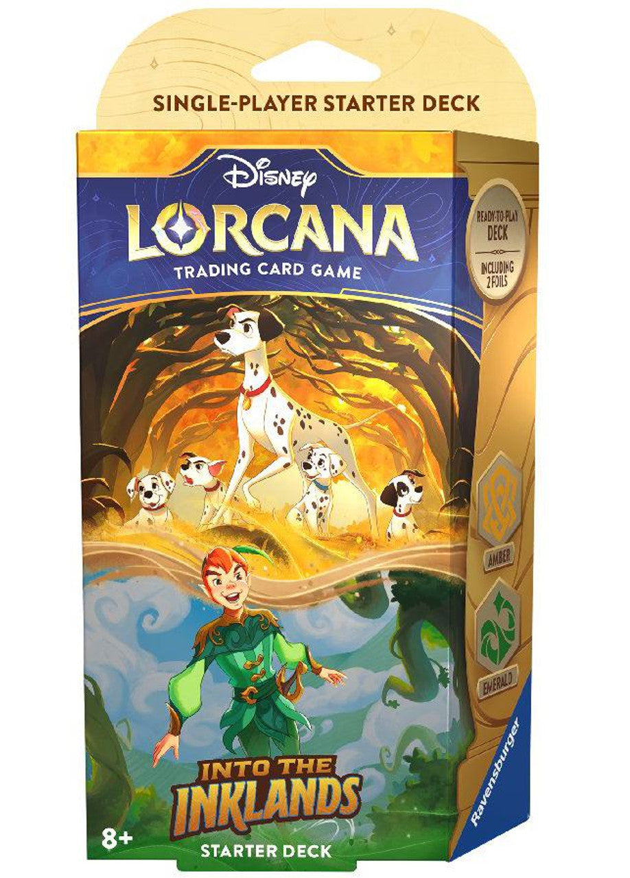 Lorcana: Into the Inklands - Starter Deck - Amber & Emerald