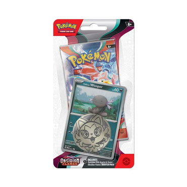Scarlet & Violet: Obsidian Flames - Single Pack Blister (Paldean Wooper)