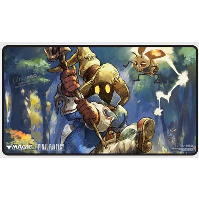 Playmat: Stitched (Black): Magic: The Gathering - Final Fantasy: Vivi Ornitier