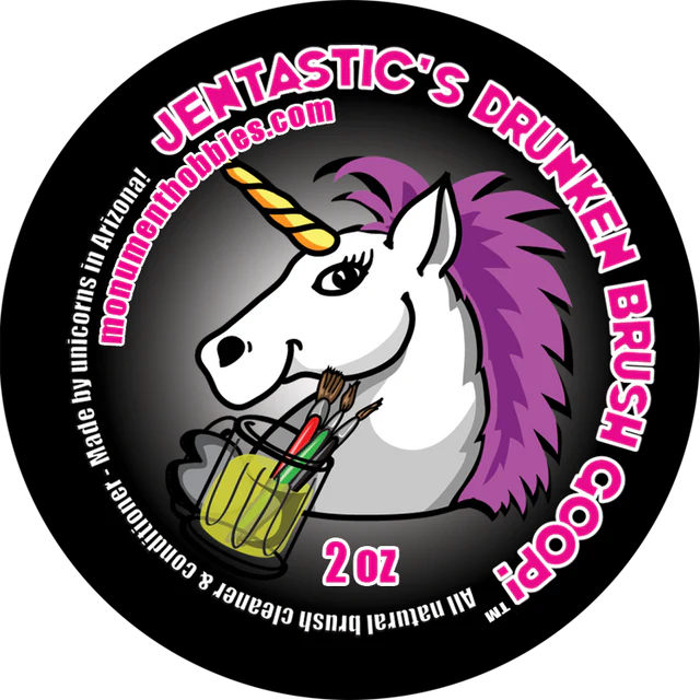 Jentastic's Drunken Brush Goop! 2 oz Paint Brush Cleaner