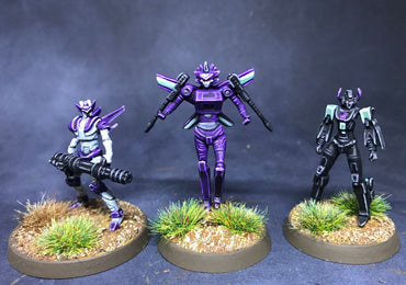 Bot War - Syphene, Silenia, Dark Angel
