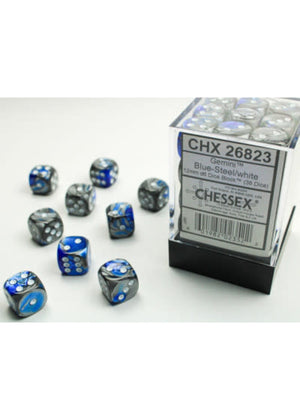 Gemini 36D6 Blue-Steel/ White 12mm