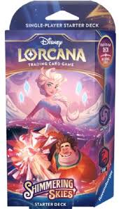 Lorcana - Shimmering Skies - Starter Deck ( Amethyst/Ruby)