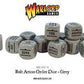 Bolt Action - Black Dice Bag & Dice Set