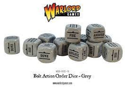 Bolt Action - Black Dice Bag & Dice Set