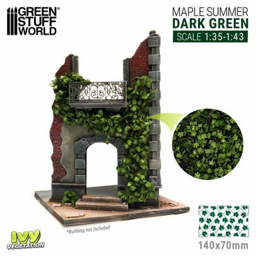 Ivy Foliage - Dark Green Maple Summer - Large