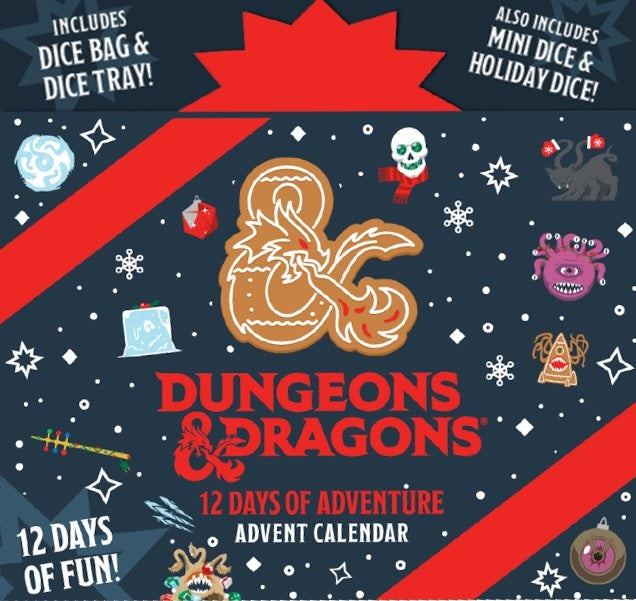 Dungeons & Dragons - 12 Days of Adventure: Advent Calendar